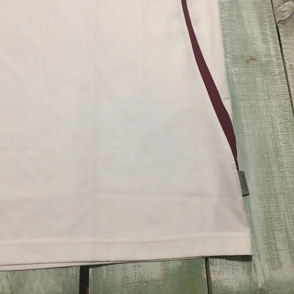 Florida State Seminoles Nike Fit Polo Men's Size XXL White/Burgundy FSU Football